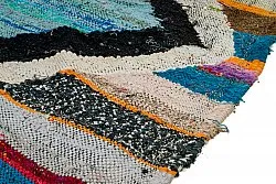 Marokkaanse Berber tapijt Boucherouite 120 x 275 cm