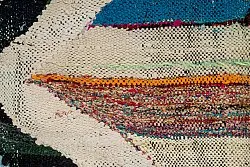 Marokkaanse Berber tapijt Boucherouite 120 x 275 cm