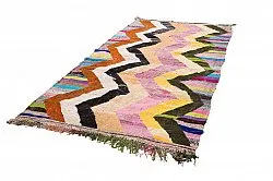 Marokkaanse Berber tapijt Boucherouite 145 x 290 cm