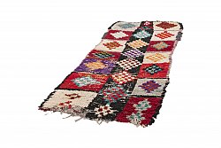 Marokkaanse Berber tapijt Boucherouite 200 x 85 cm