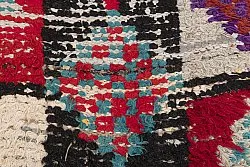 Marokkaanse Berber tapijt Boucherouite 200 x 85 cm