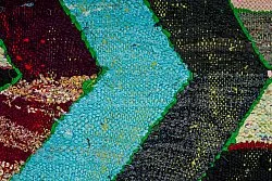 Marokkaanse Berber tapijt Boucherouite 115 x 215 cm