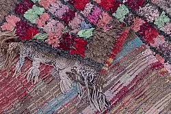 Marokkaanse Berber tapijt Boucherouite 285 x 125 cm