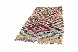 Marokkaanse Berber tapijt Boucherouite 230 x 125 cm