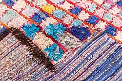 Marokkaanse Berber tapijt Boucherouite 195 x 130 cm