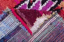Marokkaanse Berber tapijt Boucherouite 230 x 140 cm