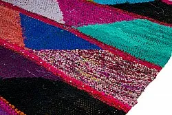 Marokkaanse Berber tapijt Boucherouite 125 x 260 cm