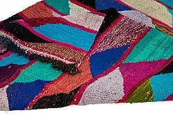 Marokkaanse Berber tapijt Boucherouite 125 x 260 cm