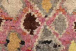 Marokkaanse Berber tapijt Boucherouite 255 x 100 cm