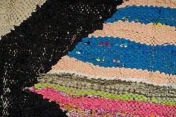 Marokkaanse Berber tapijt Boucherouite 140 x 220 cm