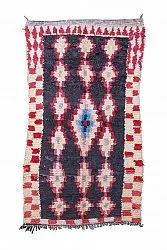 Marokkaanse Berber tapijt Boucherouite 235 x 130 cm
