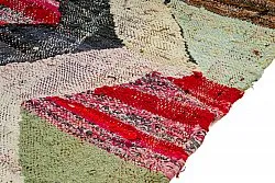Marokkaanse Berber tapijt Boucherouite 135 x 230 cm