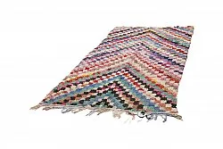 Marokkaanse Berber tapijt Boucherouite 245 x 140 cm