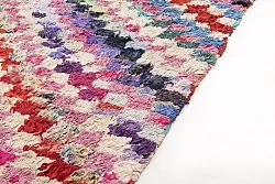 Marokkaanse Berber tapijt Boucherouite 245 x 140 cm