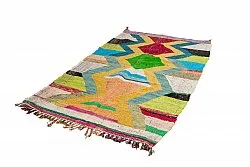 Marokkaanse Berber tapijt Boucherouite 125 x 230 cm