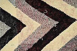 Marokkaanse Berber tapijt Boucherouite 150 x 280 cm