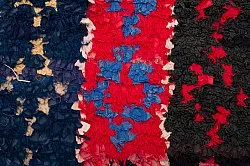 Marokkaanse Berber tapijt Boucherouite 135 x 205 cm