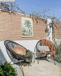 Ronde vloerkleden - Wokha (jute)