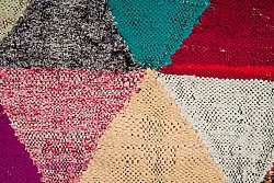 Marokkaanse Berber tapijt Boucherouite 130 x 280 cm