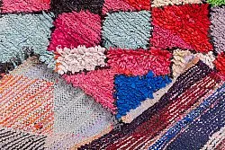 Marokkaanse Berber tapijt Boucherouite 150 x 120 cm