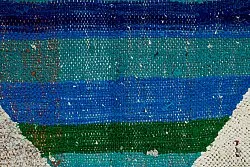 Marokkaanse Berber tapijt Boucherouite 135 x 235 cm