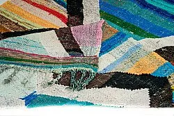 Marokkaanse Berber tapijt Boucherouite 135 x 235 cm