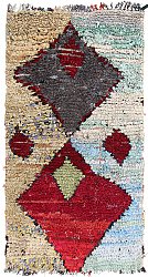 Marokkaanse Berber tapijt Boucherouite 230 x 105 cm
