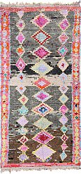 Marokkaanse Berber tapijt Boucherouite 250 x 130 cm