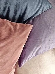 Kussensloop - Fluwelen kussens Marlyn (rosa)