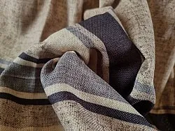 Gordijnen - Linnen gordijnen Letitia (beige)