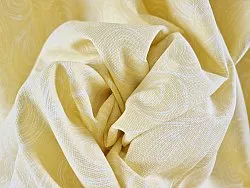 Gordijnen - Katoenen gordijn Merja (geel)