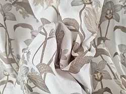Gordijnen - Katoenen gordijn Florina (beige)