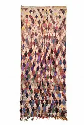 Marokkaanse Berber tapijt Boucherouite 295 x 120 cm