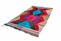 Marokkaanse Berber tapijt Boucherouite 125 x 235 cm