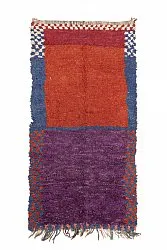 Marokkaanse Berber tapijt Boucherouite 240 x 130 cm