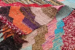 Marokkaanse Berber tapijt Boucherouite 125 x 250 cm