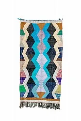 Marokkaanse Berber tapijt Boucherouite 155 x 250 cm