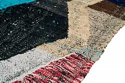Marokkaanse Berber tapijt Boucherouite 155 x 250 cm