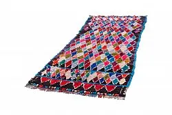 Marokkaanse Berber tapijt Boucherouite 225 x 105 cm