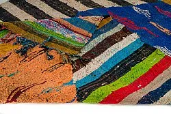 Marokkaanse Berber tapijt Boucherouite 135 x 230 cm