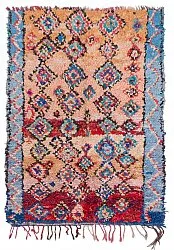 Marokkaanse Berber tapijt Boucherouite 260 x 115 cm