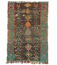 Marokkaanse Berber tapijt Boucherouite 180 x 120 cm