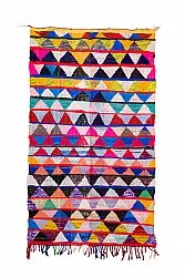 Marokkaanse Berber tapijt Boucherouite 145 x 240 cm