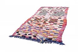Marokkaanse Berber tapijt Boucherouite 280 x 145 cm