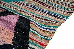 Marokkaanse Berber tapijt Boucherouite 140 x 255 cm