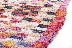 Marokkaanse Berber tapijt Boucherouite 280 x 145 cm
