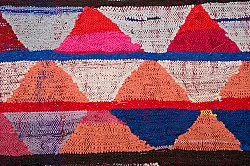 Marokkaanse Berber tapijt Boucherouite 145 x 240 cm