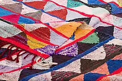 Marokkaanse Berber tapijt Boucherouite 145 x 240 cm