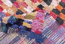 Marokkaanse Berber tapijt Boucherouite 280 x 145 cm