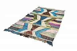 Marokkaanse Berber tapijt Boucherouite 140 x 250 cm